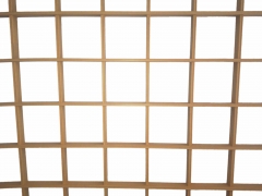 生態木格柵吊頂 38*12格柵 格柵材料