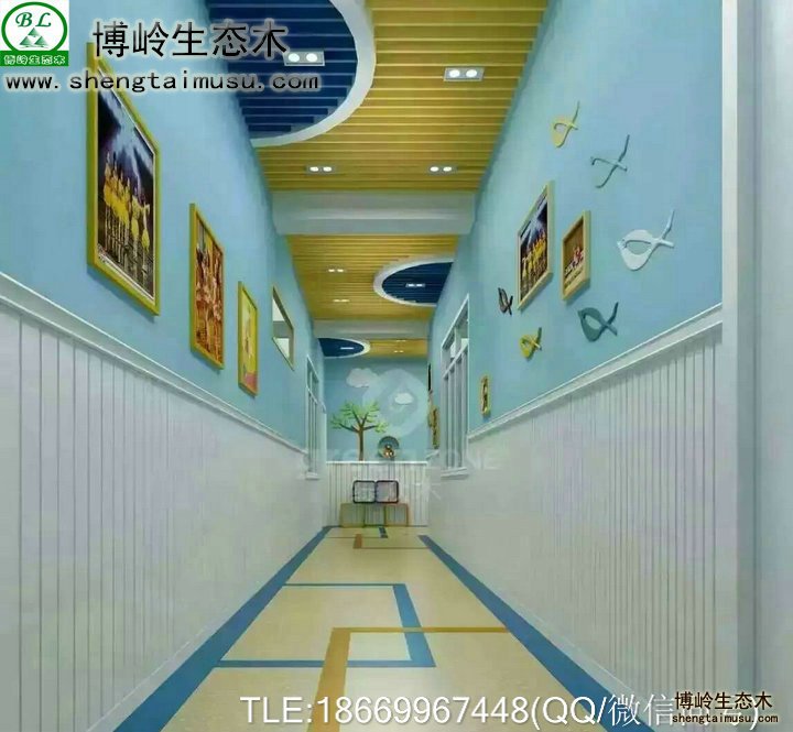 生態木吊頂效果圖