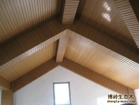 生態木吊頂效果圖